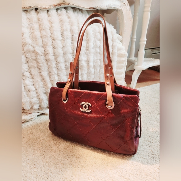 CHANEL Handbags - SOLD 💋💋💋11A CHANEL on the Road Shopping Tote